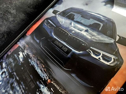 Подарочные нарды «BMW M5 Ангельские глазки»