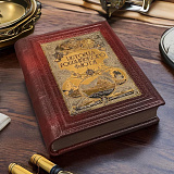 Книга в кожаном переплете «История Российского Флота»