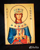 Деревянная именная икона Св. Екатерины