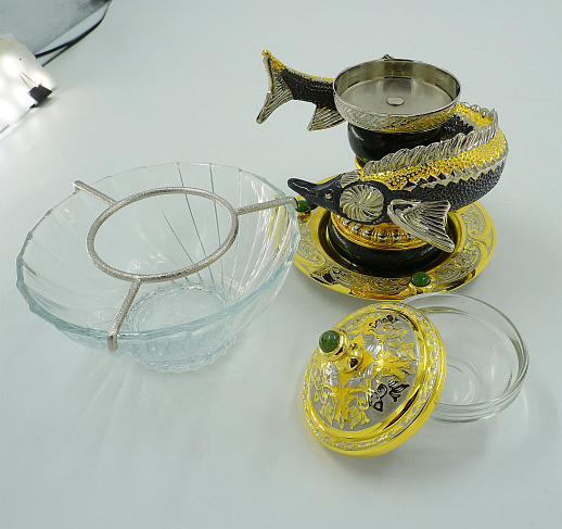 Икорница "Рыба". Златоуст