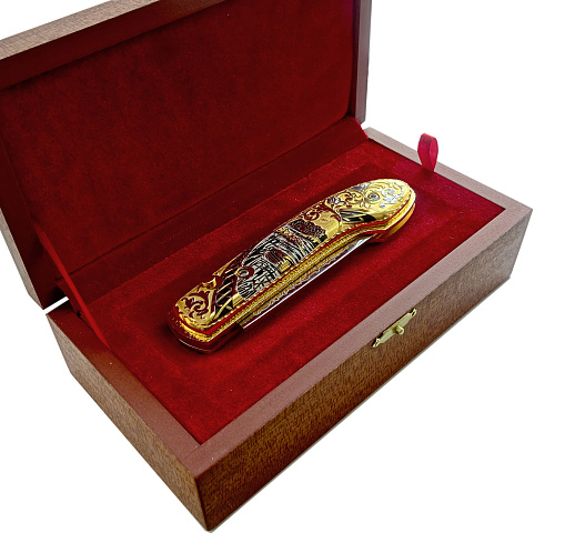 Нож складной "Рыбак и природа". Златоуст купить с доставкой Нож складной "Рыбак и природа". Златоуст